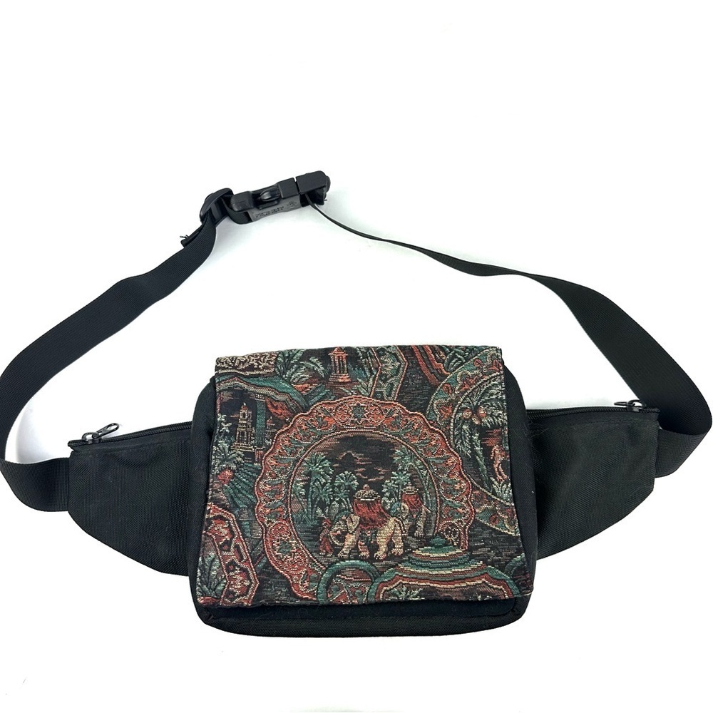 Wild West Maruca Belt Bag Fanny Pack‎ Elephant India Travel Purse